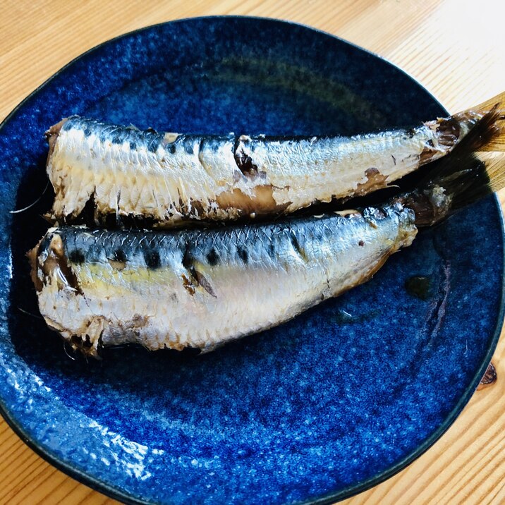 フライパンで☆イワシの煮物